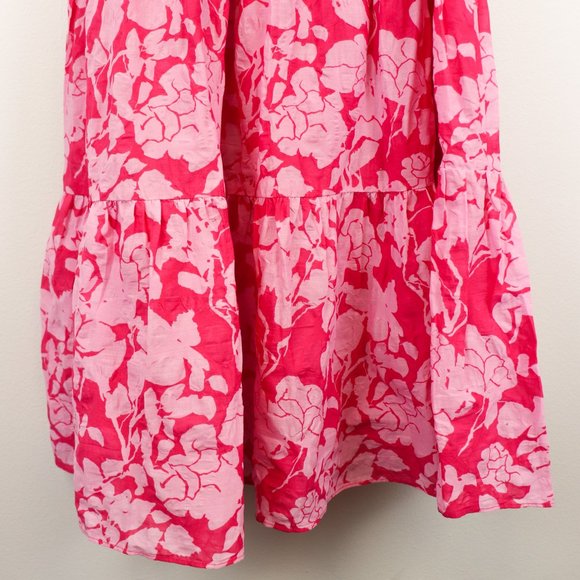 Tuckernuck Dresses Hyacinth House Pink Floral One Shoulder Sybil